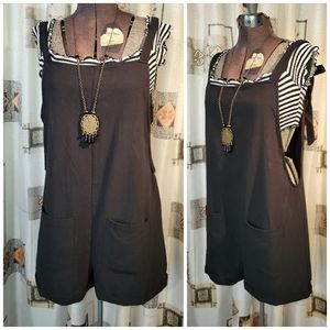 Cotton Tie Strap Overall
